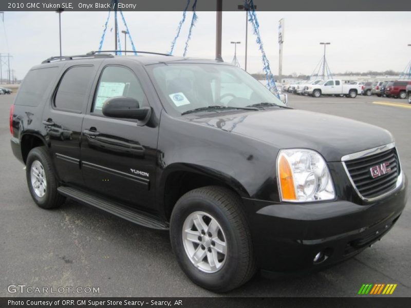 Onyx Black / Ebony 2010 GMC Yukon SLE