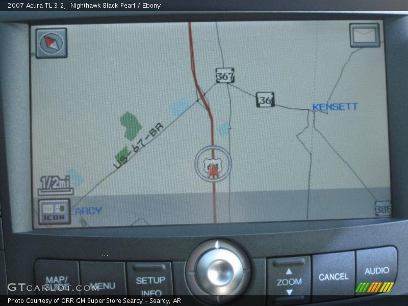 Nighthawk Black Pearl / Ebony 2007 Acura TL 3.2