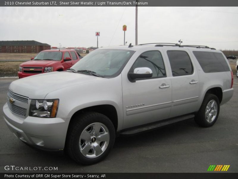 Sheer Silver Metallic / Light Titanium/Dark Titanium 2010 Chevrolet Suburban LTZ