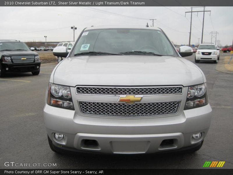 Sheer Silver Metallic / Light Titanium/Dark Titanium 2010 Chevrolet Suburban LTZ