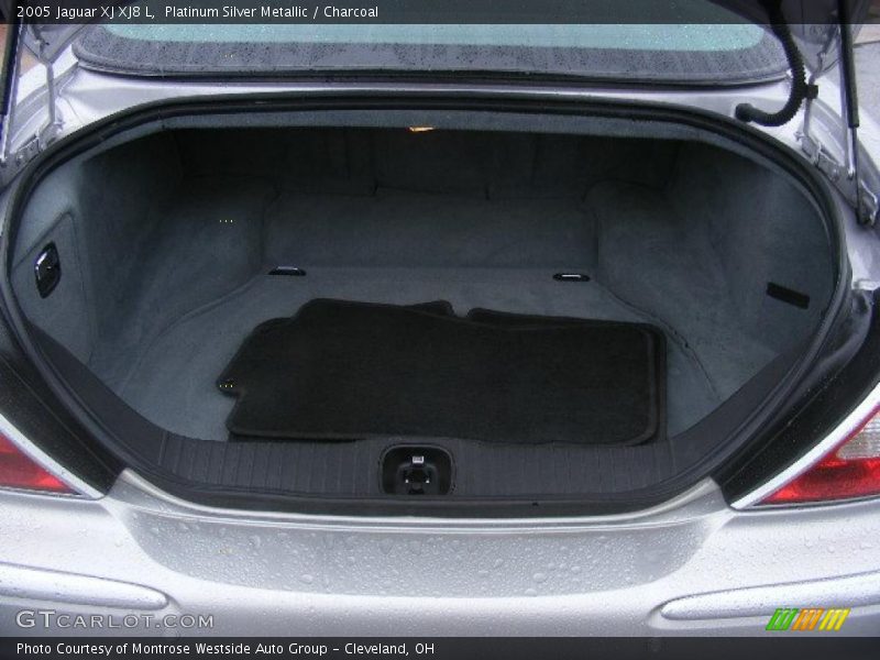 Platinum Silver Metallic / Charcoal 2005 Jaguar XJ XJ8 L
