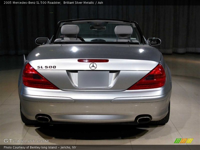 Brilliant Silver Metallic / Ash 2005 Mercedes-Benz SL 500 Roadster