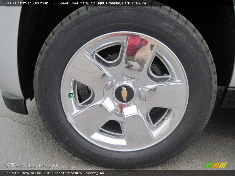 Sheer Silver Metallic / Light Titanium/Dark Titanium 2010 Chevrolet Suburban LTZ