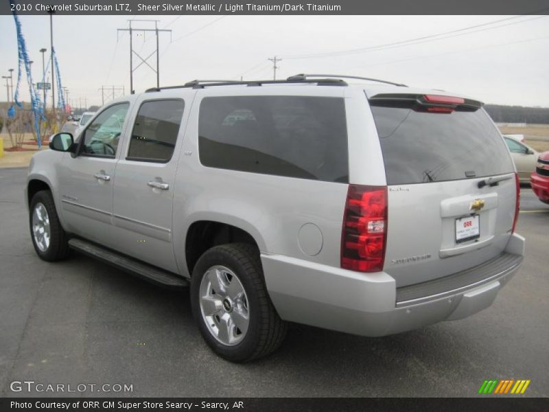Sheer Silver Metallic / Light Titanium/Dark Titanium 2010 Chevrolet Suburban LTZ