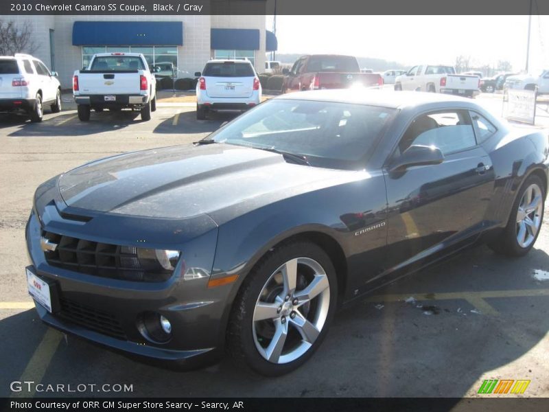 Black / Gray 2010 Chevrolet Camaro SS Coupe