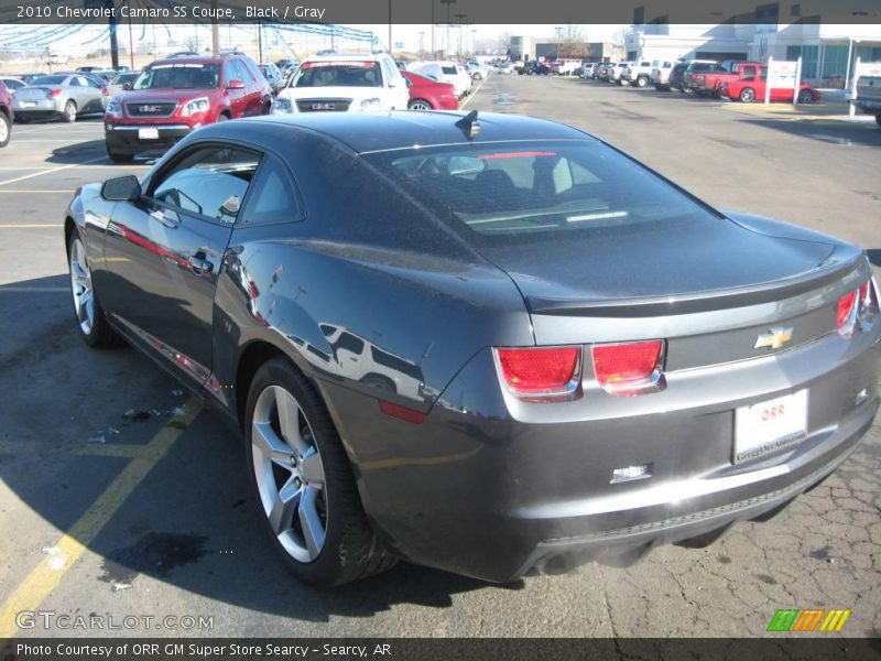 Black / Gray 2010 Chevrolet Camaro SS Coupe
