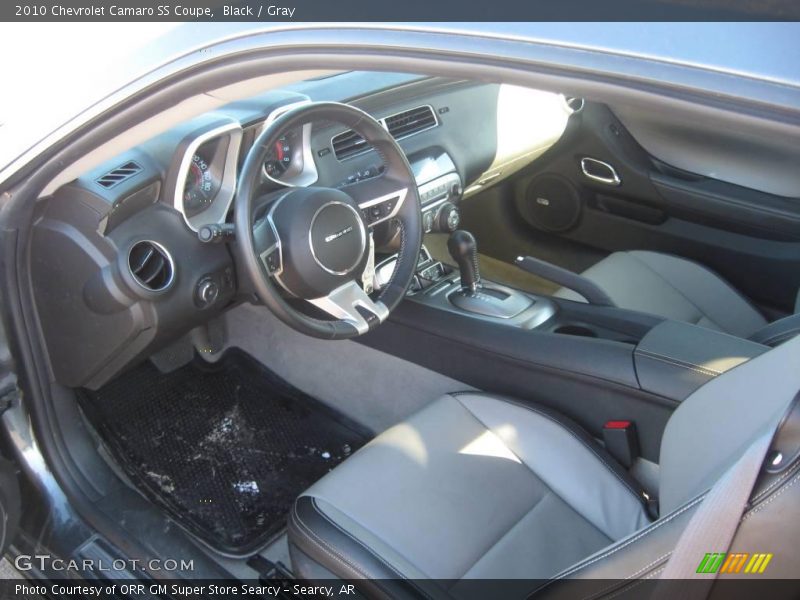 Black / Gray 2010 Chevrolet Camaro SS Coupe