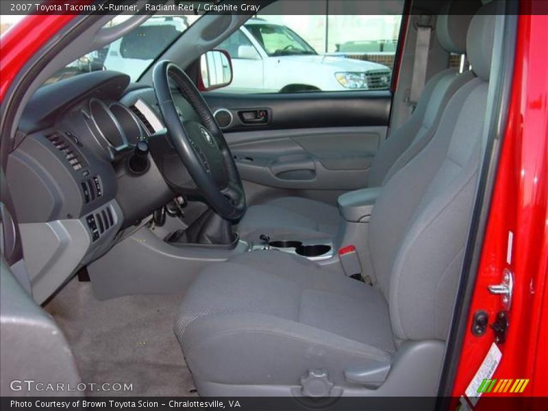 Radiant Red / Graphite Gray 2007 Toyota Tacoma X-Runner