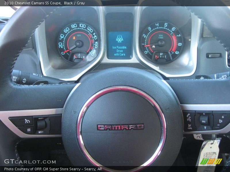 Black / Gray 2010 Chevrolet Camaro SS Coupe
