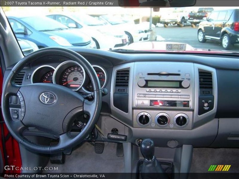 Radiant Red / Graphite Gray 2007 Toyota Tacoma X-Runner