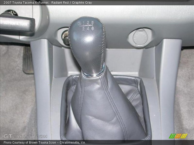 Radiant Red / Graphite Gray 2007 Toyota Tacoma X-Runner