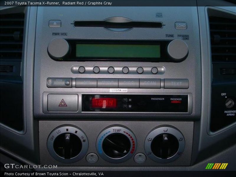 Radiant Red / Graphite Gray 2007 Toyota Tacoma X-Runner