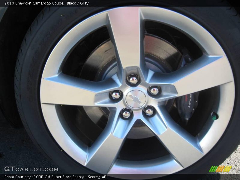 Black / Gray 2010 Chevrolet Camaro SS Coupe