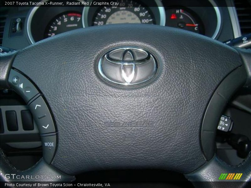 Radiant Red / Graphite Gray 2007 Toyota Tacoma X-Runner