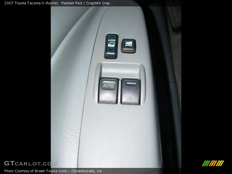 Radiant Red / Graphite Gray 2007 Toyota Tacoma X-Runner