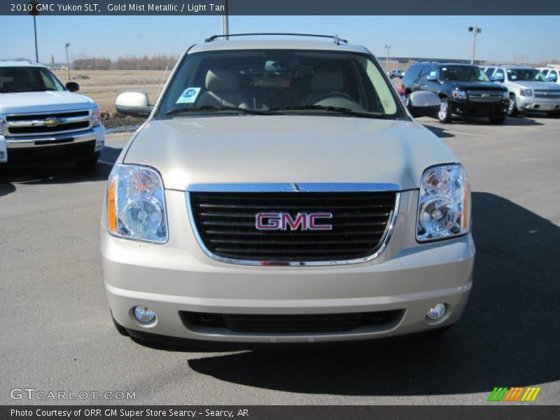 Gold Mist Metallic / Light Tan 2010 GMC Yukon SLT