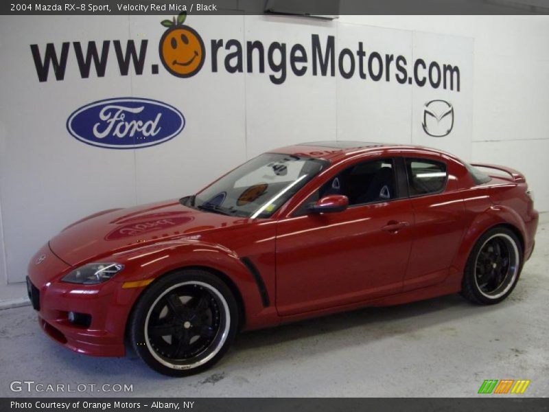 Velocity Red Mica / Black 2004 Mazda RX-8 Sport
