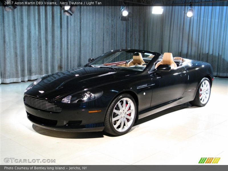 Nero Daytona / Light Tan 2007 Aston Martin DB9 Volante