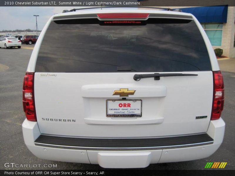 Summit White / Light Cashmere/Dark Cashmere 2010 Chevrolet Suburban LTZ