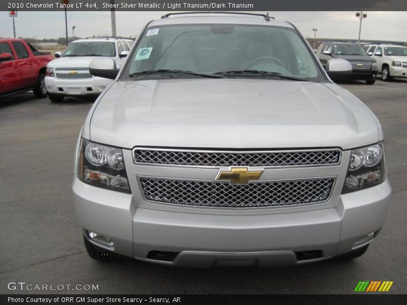 Sheer Silver Metallic / Light Titanium/Dark Titanium 2010 Chevrolet Tahoe LT 4x4