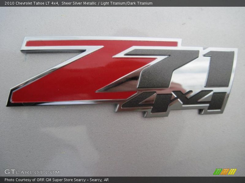 Sheer Silver Metallic / Light Titanium/Dark Titanium 2010 Chevrolet Tahoe LT 4x4