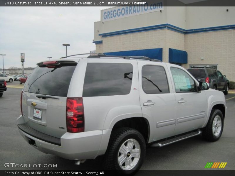 Sheer Silver Metallic / Light Titanium/Dark Titanium 2010 Chevrolet Tahoe LT 4x4