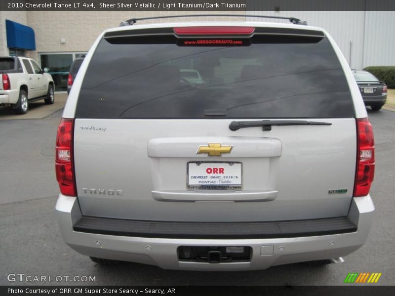 Sheer Silver Metallic / Light Titanium/Dark Titanium 2010 Chevrolet Tahoe LT 4x4
