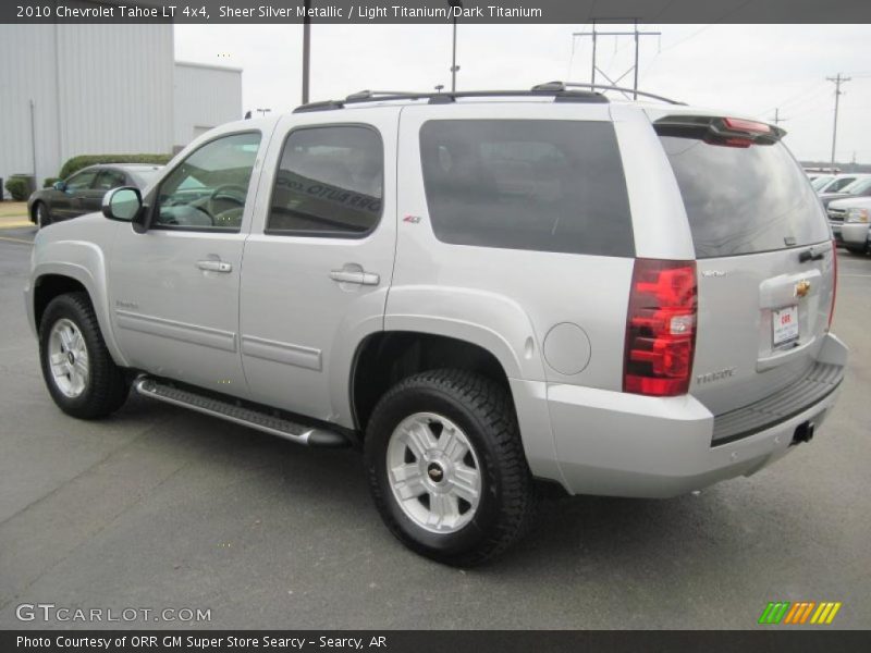 Sheer Silver Metallic / Light Titanium/Dark Titanium 2010 Chevrolet Tahoe LT 4x4