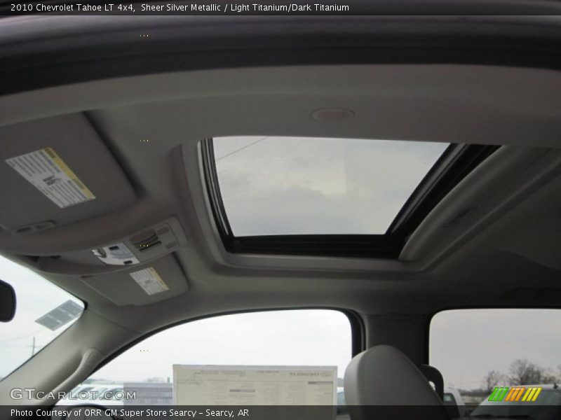 Sheer Silver Metallic / Light Titanium/Dark Titanium 2010 Chevrolet Tahoe LT 4x4