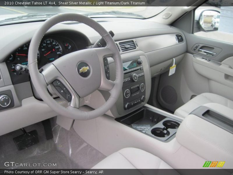 Sheer Silver Metallic / Light Titanium/Dark Titanium 2010 Chevrolet Tahoe LT 4x4