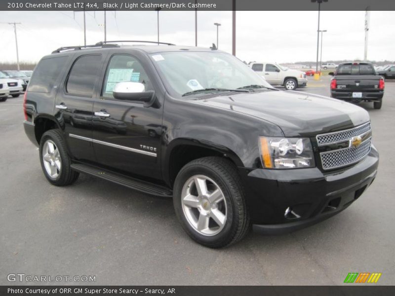 Black / Light Cashmere/Dark Cashmere 2010 Chevrolet Tahoe LTZ 4x4