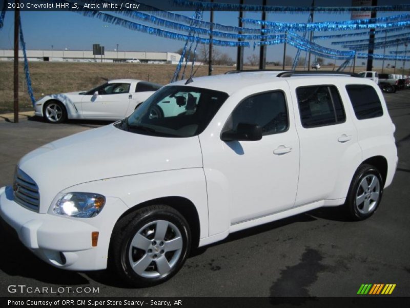 Arctic White / Gray 2010 Chevrolet HHR LS