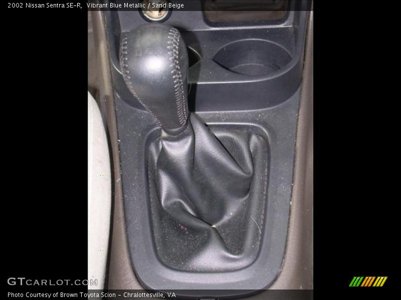 Vibrant Blue Metallic / Sand Beige 2002 Nissan Sentra SE-R