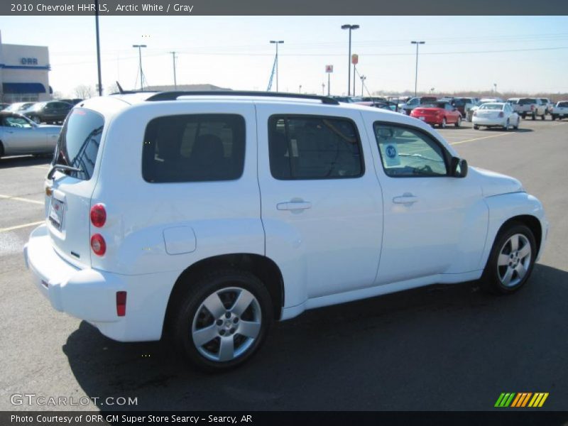 Arctic White / Gray 2010 Chevrolet HHR LS