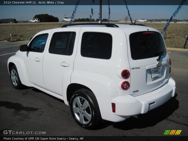 Arctic White / Gray 2010 Chevrolet HHR LS