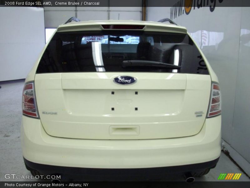 Creme Brulee / Charcoal 2008 Ford Edge SEL AWD