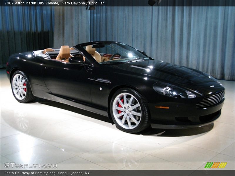 Nero Daytona / Light Tan 2007 Aston Martin DB9 Volante