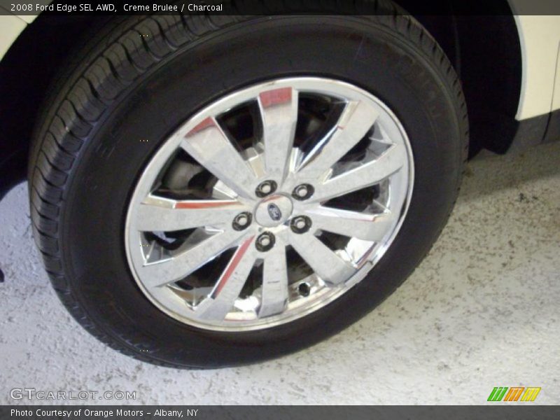Creme Brulee / Charcoal 2008 Ford Edge SEL AWD