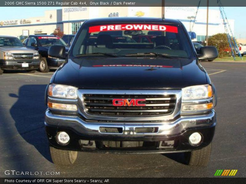 Onyx Black / Dark Pewter 2006 GMC Sierra 1500 Z71 Regular Cab 4x4