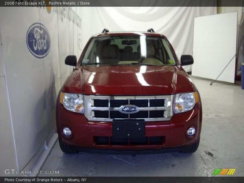 Redfire Metallic / Stone 2008 Ford Escape XLT