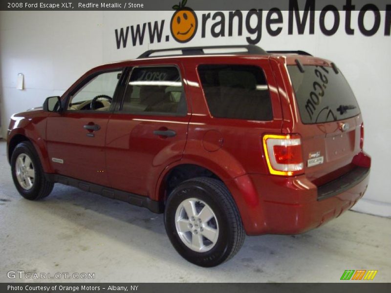 Redfire Metallic / Stone 2008 Ford Escape XLT