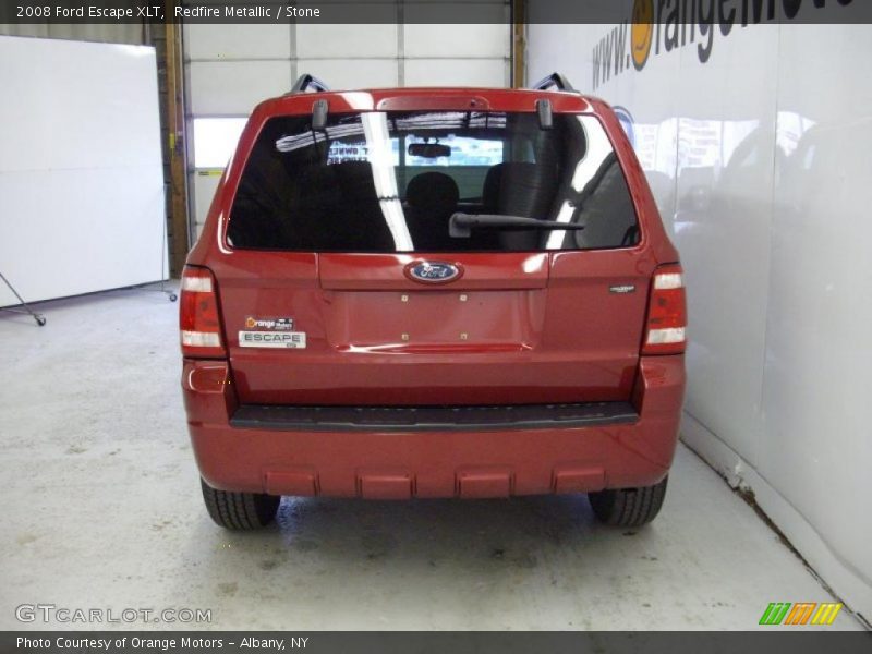 Redfire Metallic / Stone 2008 Ford Escape XLT