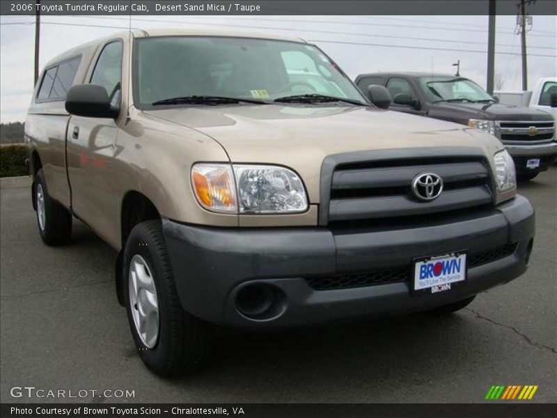 Desert Sand Mica / Taupe 2006 Toyota Tundra Regular Cab