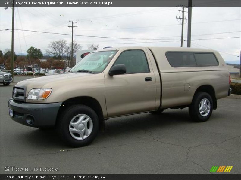 Desert Sand Mica / Taupe 2006 Toyota Tundra Regular Cab