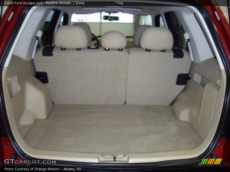 Redfire Metallic / Stone 2008 Ford Escape XLT