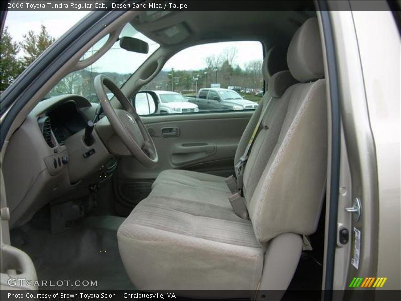 Desert Sand Mica / Taupe 2006 Toyota Tundra Regular Cab