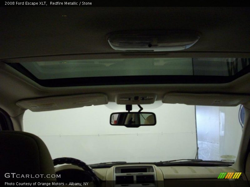 Redfire Metallic / Stone 2008 Ford Escape XLT