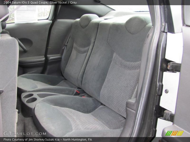 Silver Nickel / Grey 2004 Saturn ION 3 Quad Coupe