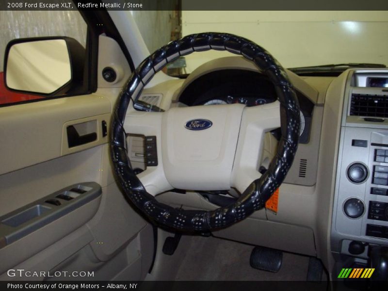 Redfire Metallic / Stone 2008 Ford Escape XLT