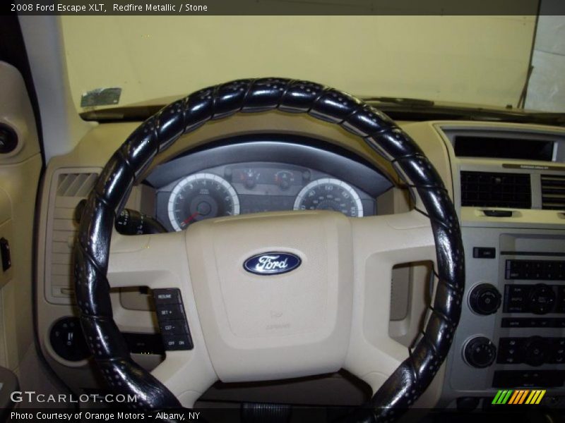 Redfire Metallic / Stone 2008 Ford Escape XLT
